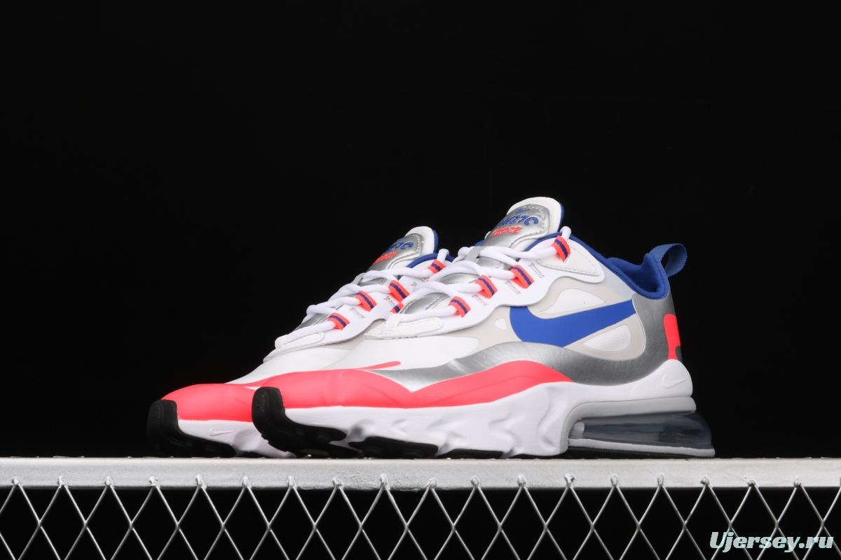 NIKE Air Max 270React new high-frequency mesh function half-palm air cushion cushioning running cloth shoes CW3094-100