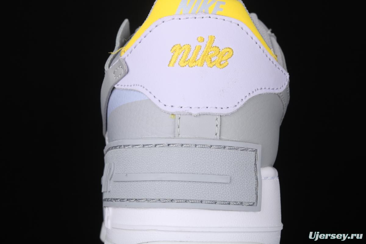 NIKE Air Force 1 ShAdidasow light weight heightened low-top board shoes CI0919-002
