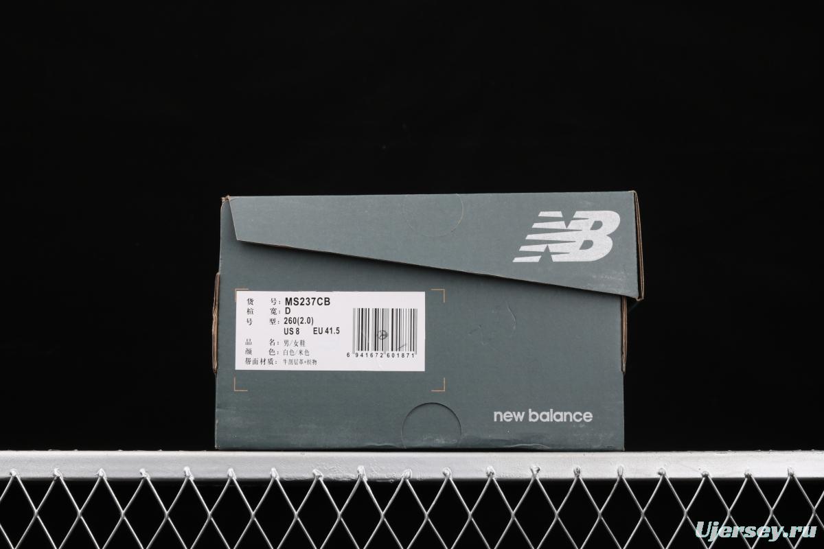 New Balance MS237 series retro leisure sports jogging shoes MS237CB