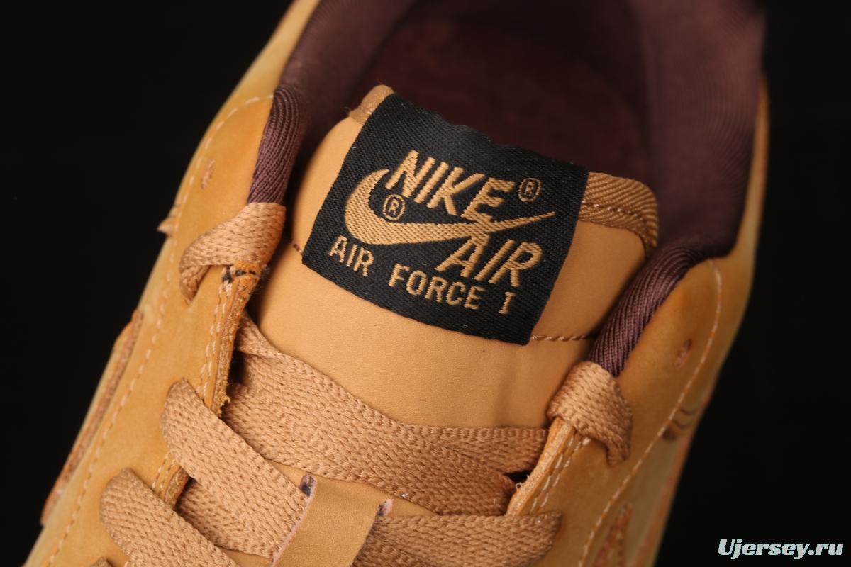 NIKE Air Force 1 Low Retro SP Wheat Mocha Mocha wheat low-top casual board shoes DC7504-700