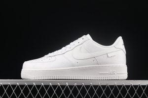 NIKE Air Force 1' 07 Low LV printed all-white low-top casual board shoes LA2314-100