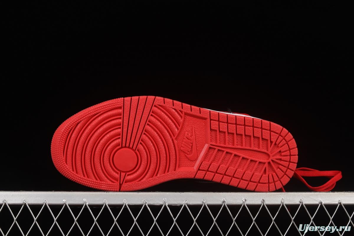 Air Jordan 1 Low Custom Version Vibe Flavor Deconstruction Sports Culture Basketball Shoes 553558-118