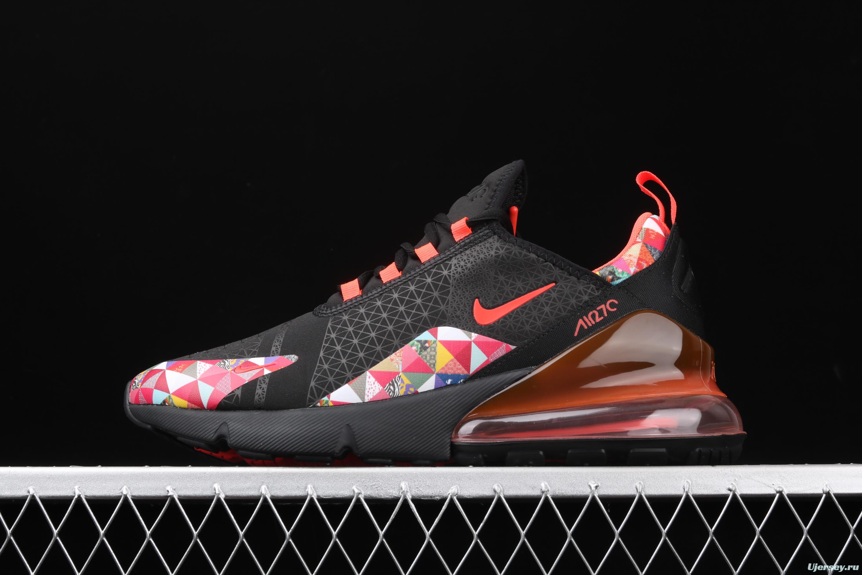 NIKE Air Max 270 ChineseNew Year New year limits 100 clothes CNY half-palm air cushion running shoes BV6650-016