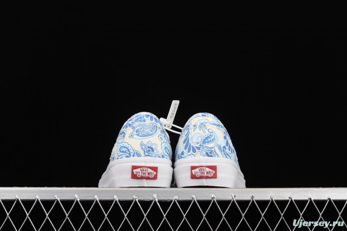 Vans Style 36 Decon SF Blue and White Blue and White Vulcanized canvas Leisure Sports Board shoes VN0A5HFF686