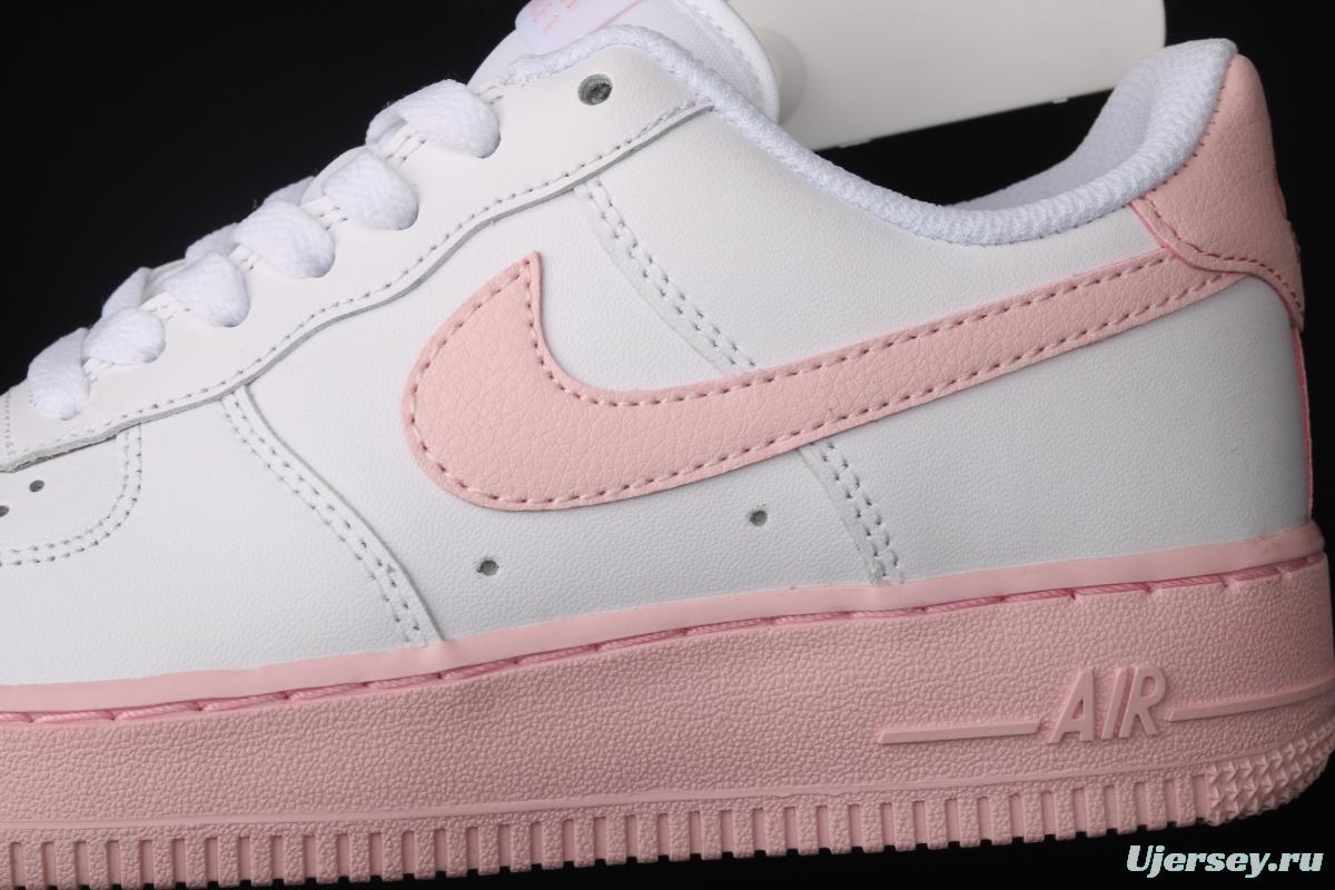 NIKE Air Force 1 Low GS girl powder accessories low upper board shoes CV7663-100