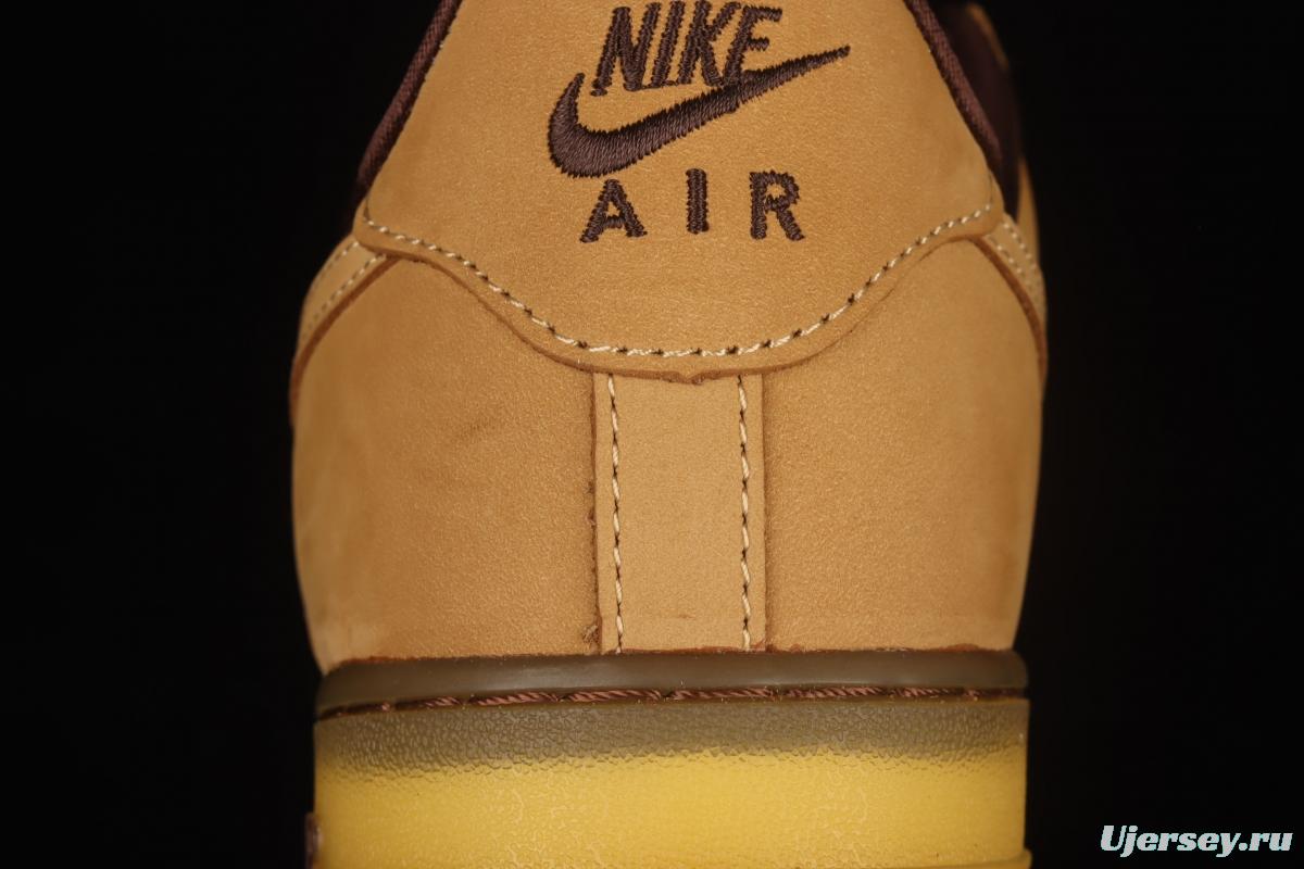 NIKE Air Force 1 Low Retro SP Wheat Mocha Mocha wheat low-top casual board shoes DC7504-700