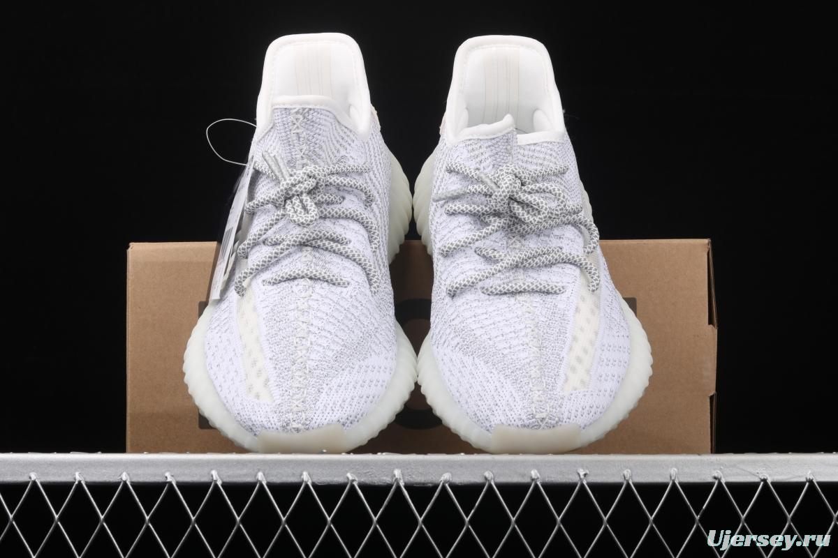 Adidas Yeezy Boost 350 V2 Static EF2367 Darth Coconut 350 second generation hollowed-out silk star BASF popcorn