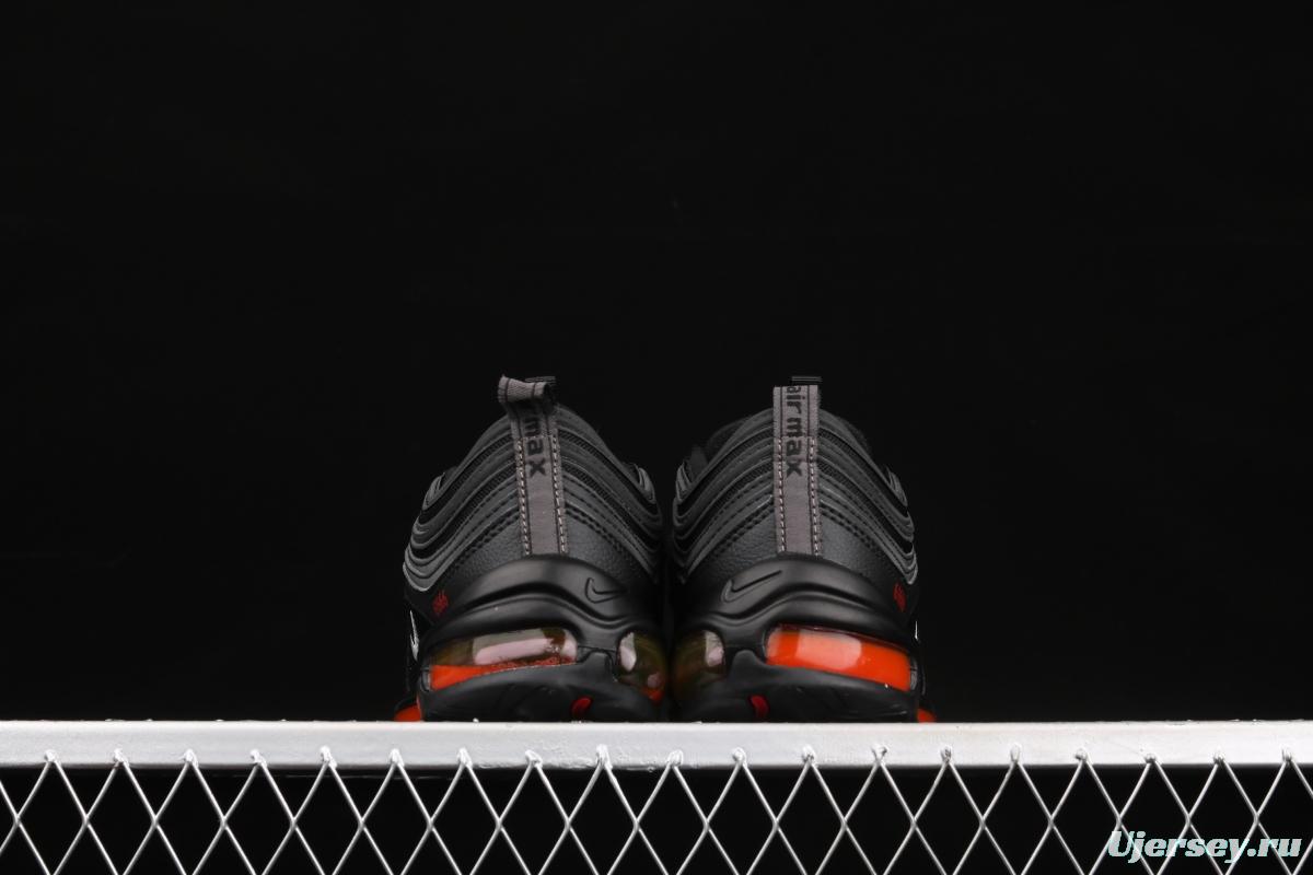 Mschf x Inri Air Max 97 Jesus Shoes Holy Water Black Grey 3M bullet running shoes DH4092-001