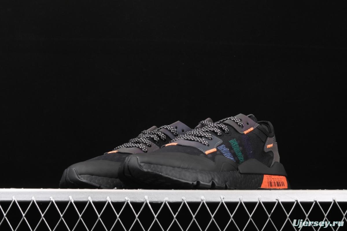 Adidas Nite Jogger 2019 Boost FW8898 new breathable 3M reflective retro running shoes