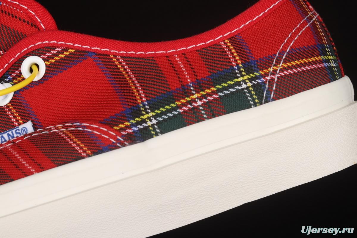 Pendleton x Vans Style 36 joint style Scottish stripe series low-top casual board shoes VN0A54F29GT