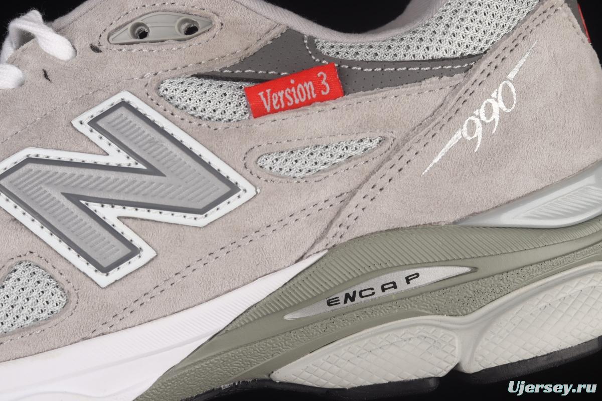 New Balance NB990 series of high-end American retro leisure running shoes M990VS3