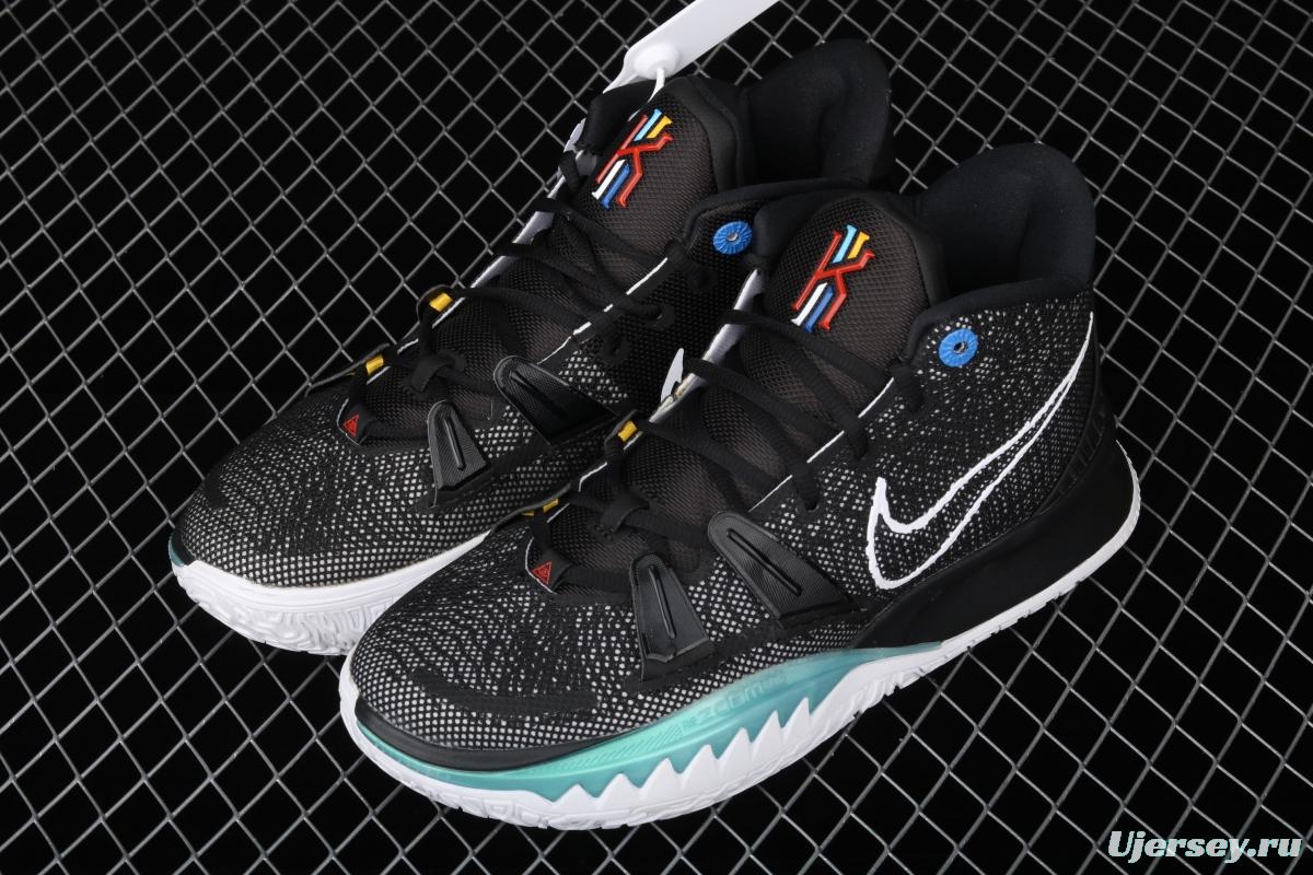 NIKE Kyrie 7 BK Black Owen 7 generations of dark magic CQ9327-002