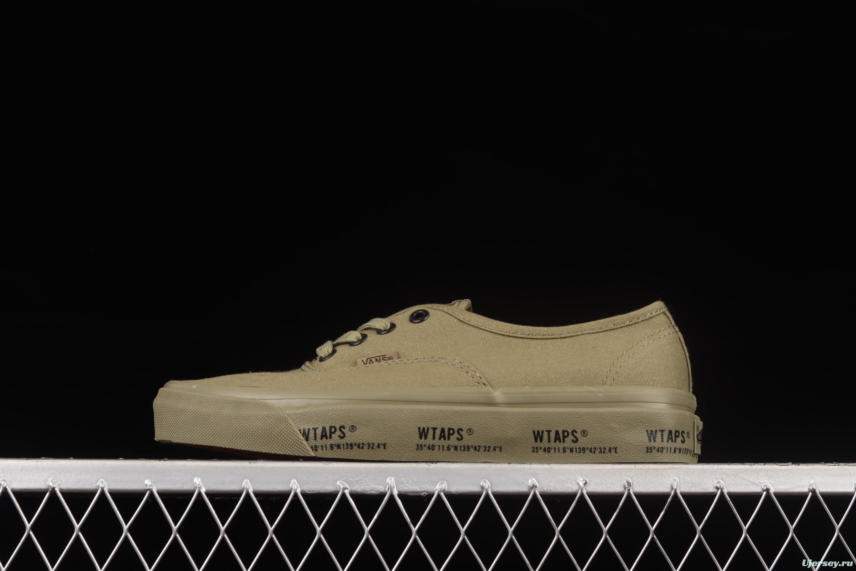 Wtaps x Vault by OG Vans Authentic limited joint style fashion tooling style low-top casual board shoes VN000UDDKBA