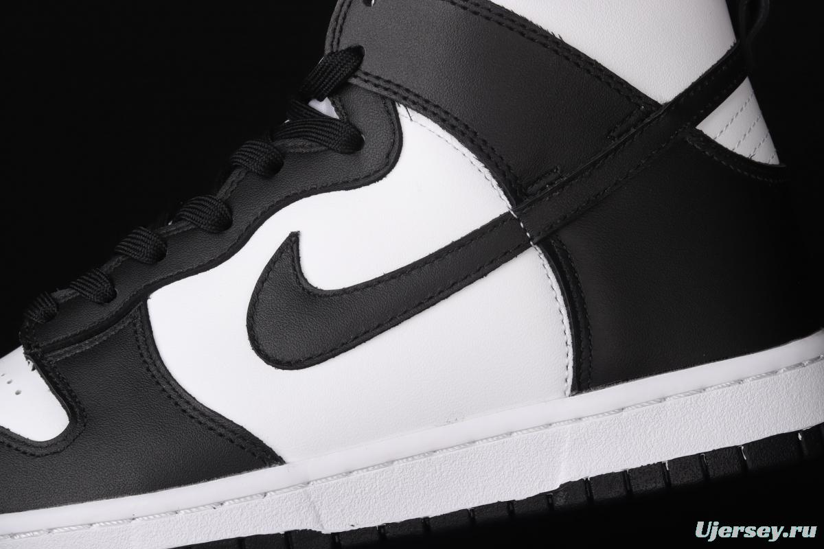 NIKE SB DUNK High black and white panda SB rebound high upper shoes DD1869-103