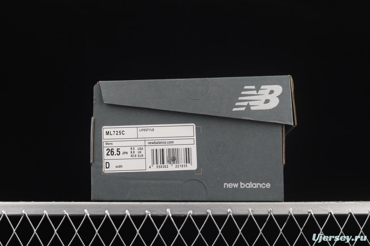 New Balance ML725 series retro single breathable retro daddy sports leisure running shoes ML725C