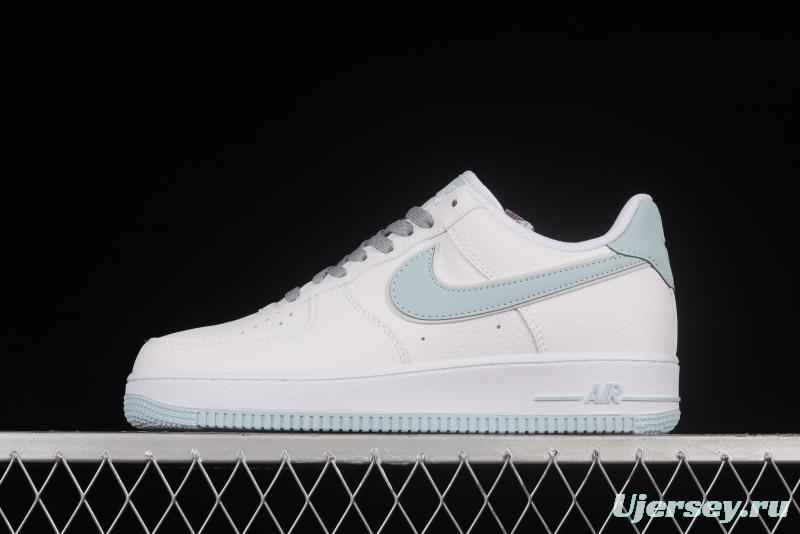 NIKE Air Force 1'07 Low SU19 White Blue 3M Reflective Low Top Casual Sneakers AQ2566-201