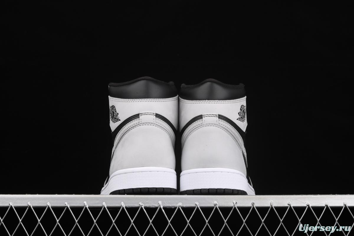Air Jordan 1 High Gao Bang Gray Panda Shadow Gray 2.0 575441-035 555088-035
