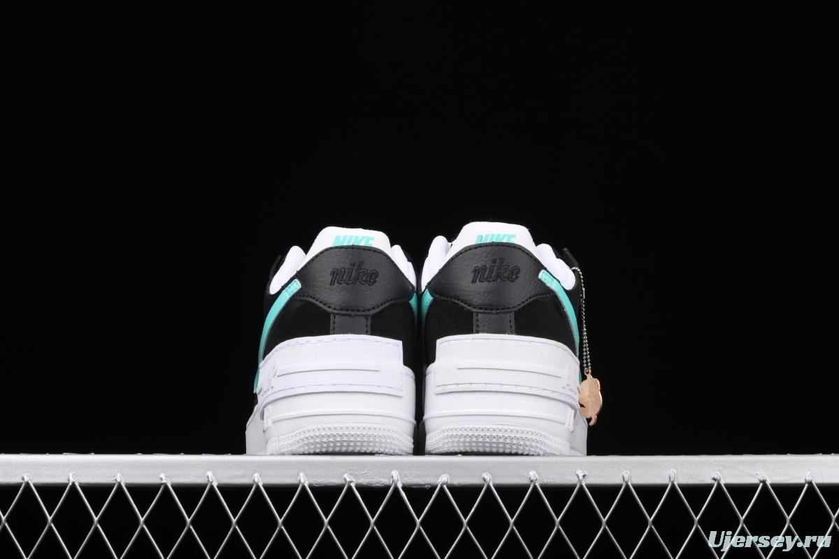 NIKE Air Force 1 ShAdidasow Rtl light weight heightened low-top board shoes CZ7929-100