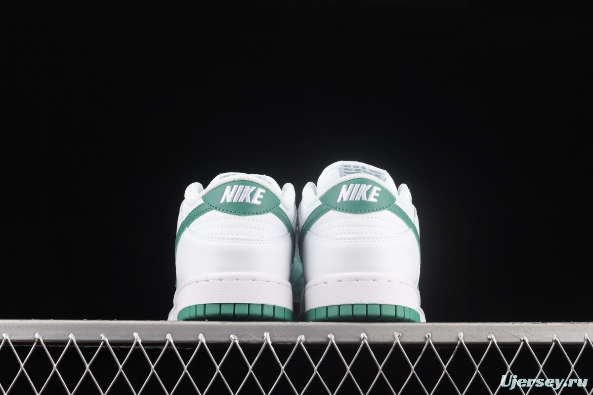 NIKE SB DUNK Low White and Green Celtic SB Slam Dunk Series low-side leisure sports skateboard shoes DD1503-112
