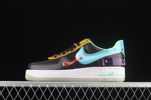 NIKE Air Force 11607 Have A Good Game super sci-fi e-sports theme low-top casual board shoes DO5220-011,