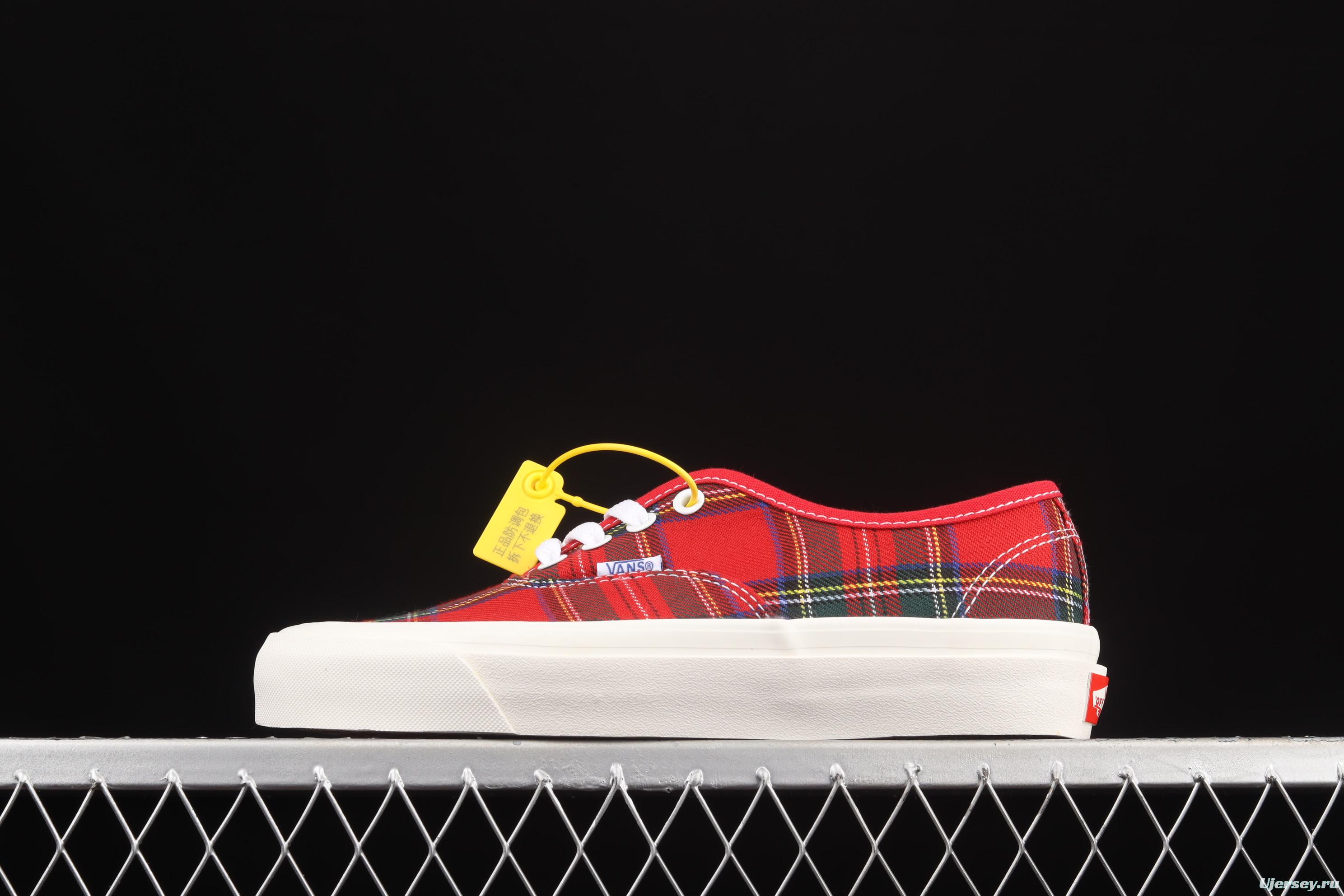 Pendleton x Vans Style 36 joint style Scottish stripe series low-top casual board shoes VN0A54F29GT