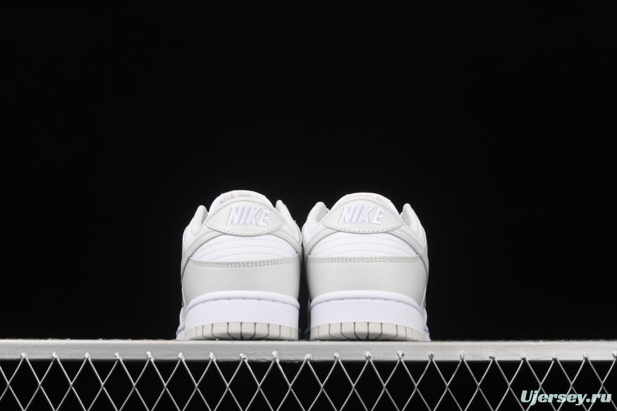 NIKE SB DUNK Low dunk series white light gray color matching low-side leisure sports skateboard shoes DD1503-103