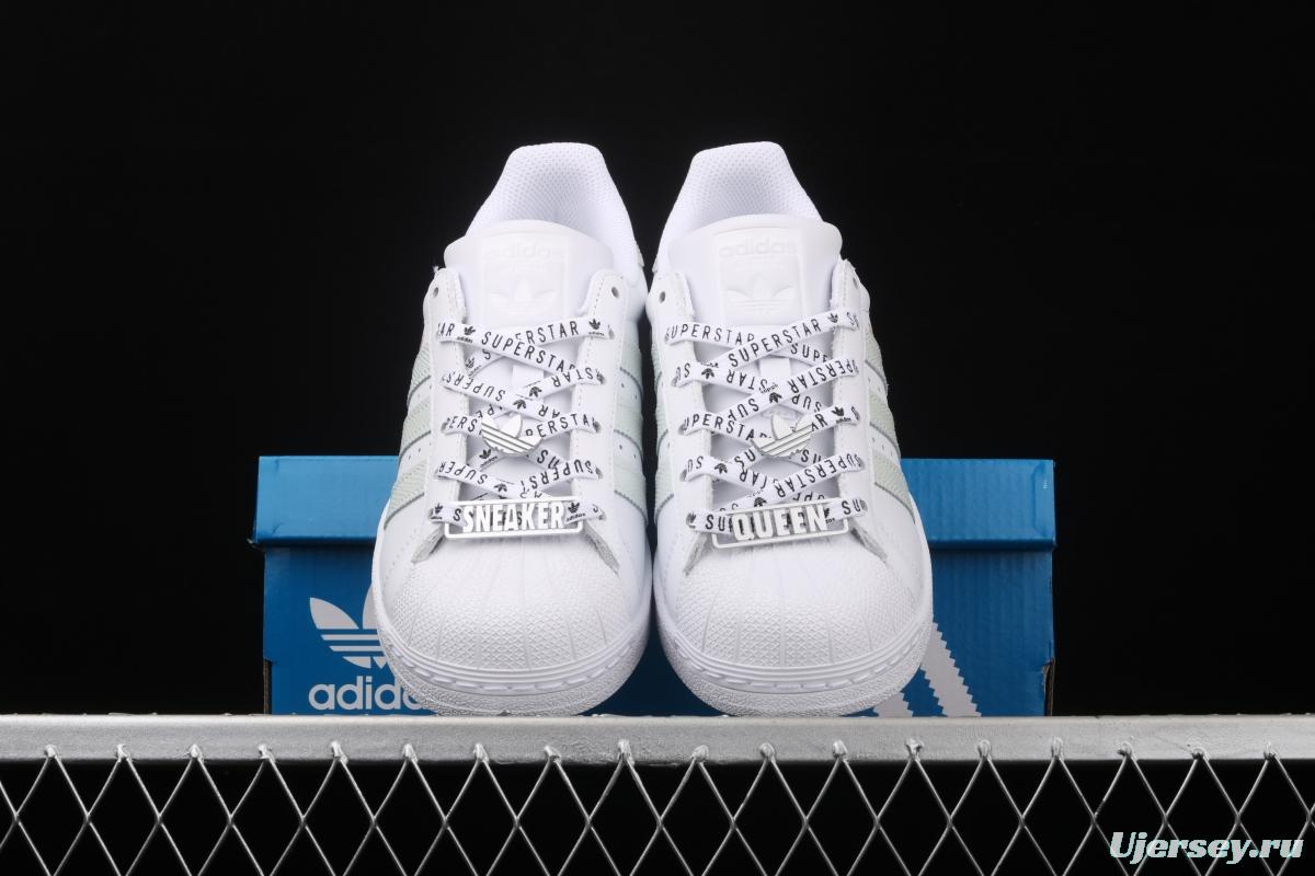 Adidas Superstar FV3392 Yang Mi's classic leisure sports shoes with the same shell head