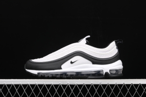 NIKE Air Max 97 white and black color matching bullet air cushion running shoes DC3494-990