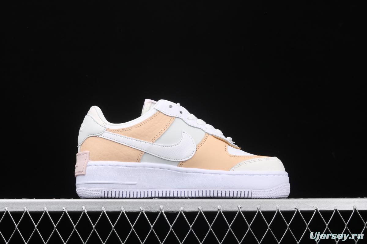 NIKE Air Force 1 ShAdidasow Tropical Twist light weight heighten CK3172-002 low-top board shoes