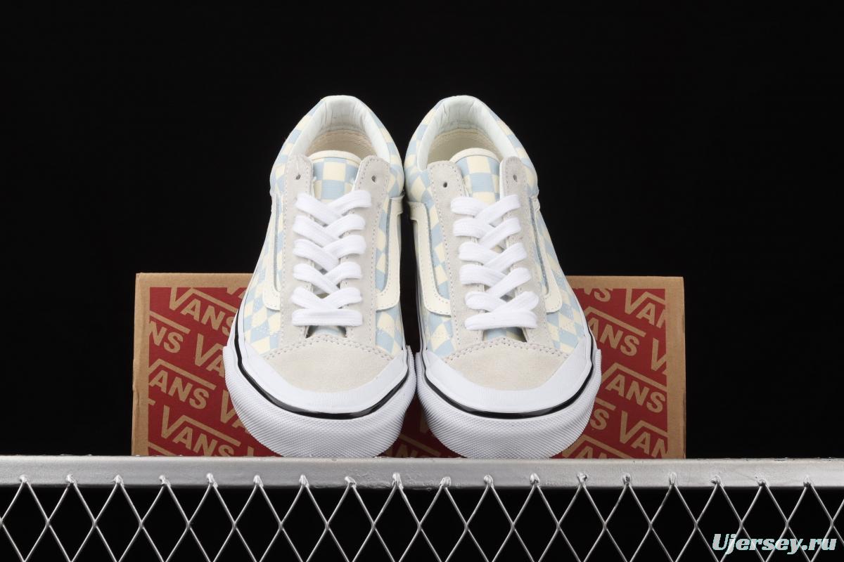 Vans Style 36 Decon SF Vance blue-gray half-moon Baotou vulcanized canvas shoes VN0A3MVLK0A