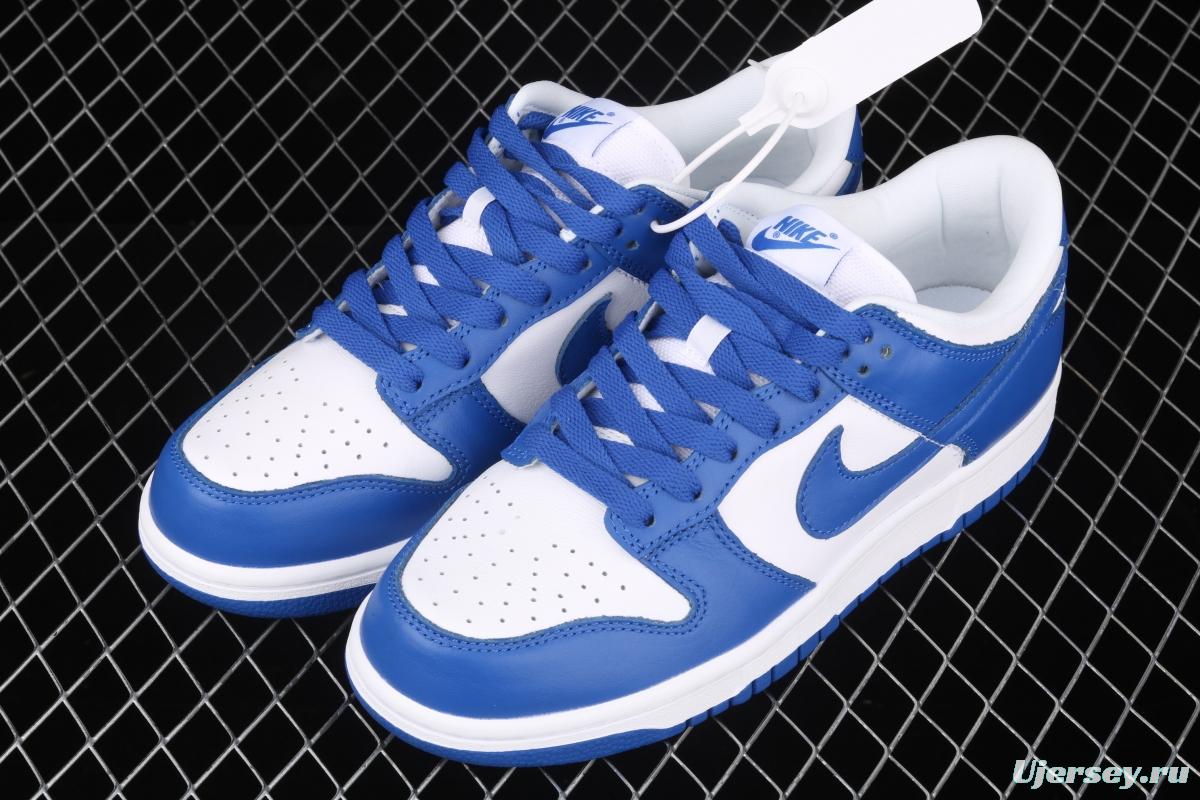 NIKE SB DUNK Low NCAA 35th Anniversary White Blue first year Color matching Skateboard shoes CU1726-100