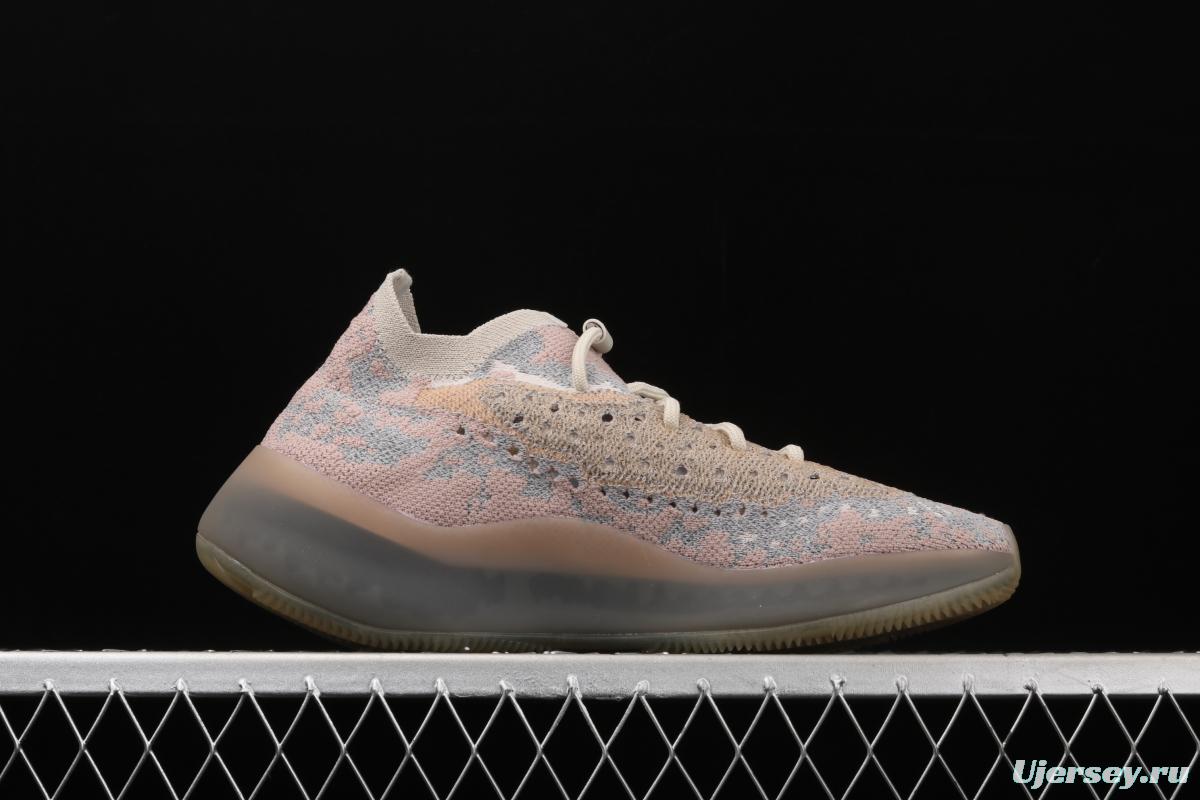 Adidas Yeezy Boost 380 Pepper FZ4977 Kanye jointly limited coconut 380 blue-gray sky star color running shoes