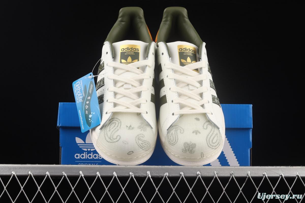 Adidas Originals Superstar GX3656 shell head classic leisure board shoes
