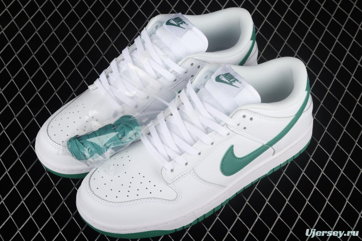 NIKE SB DUNK Low White and Green Celtic SB Slam Dunk Series low-side leisure sports skateboard shoes DD1503-112