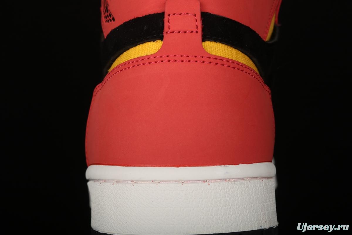 Air Jordan 1 Zoom CMFT AJ Black, Red, Yellow, CT0978-006