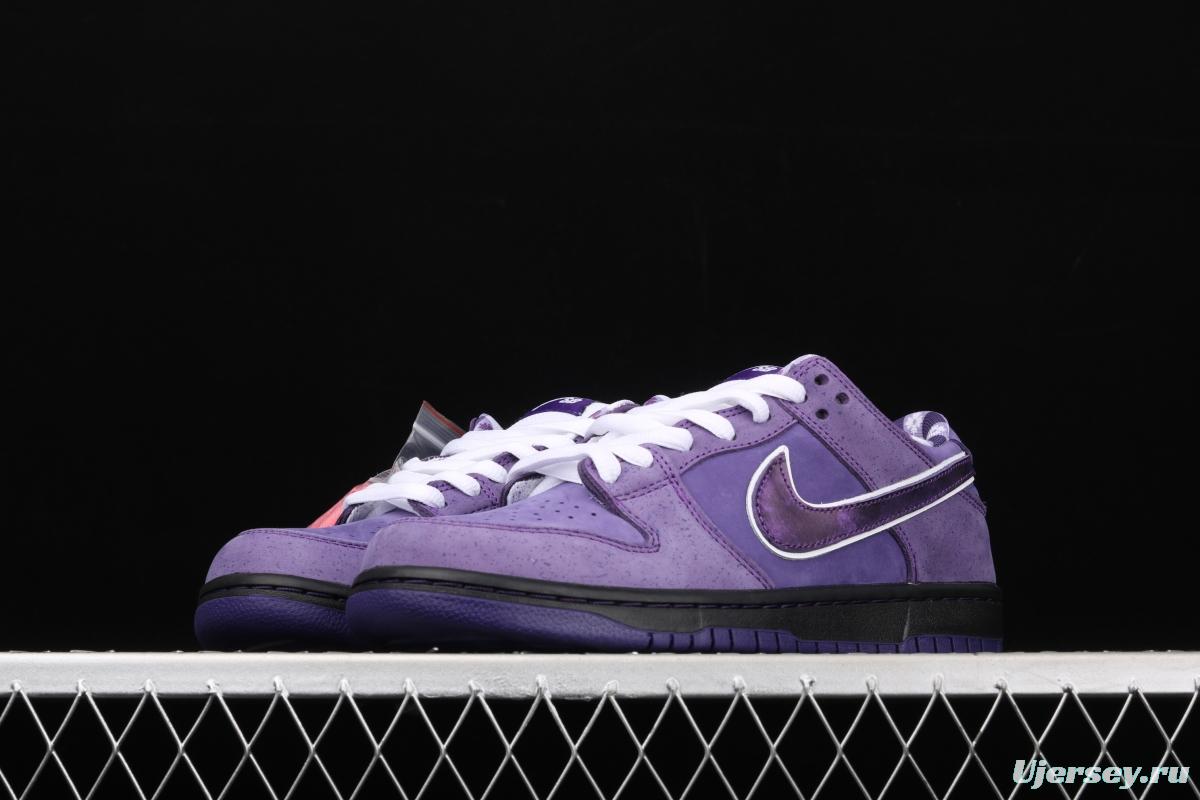 NIKE SB DUNK Low x Concepts co-signed purple lobster low-top shoes BV1310-555
