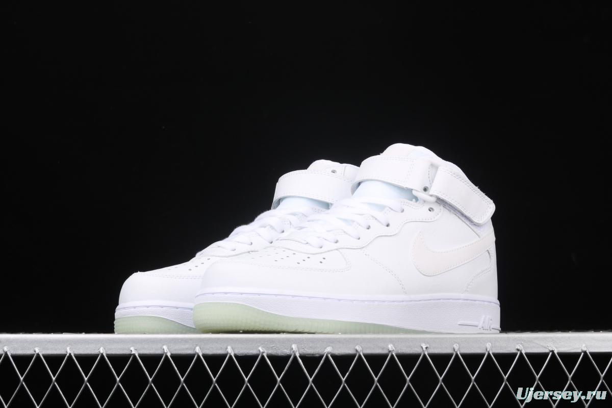 NIKE Air Force 11607 ESS Night Light sole 3M reflective Zhongbang Leisure Board shoes AO2133-101