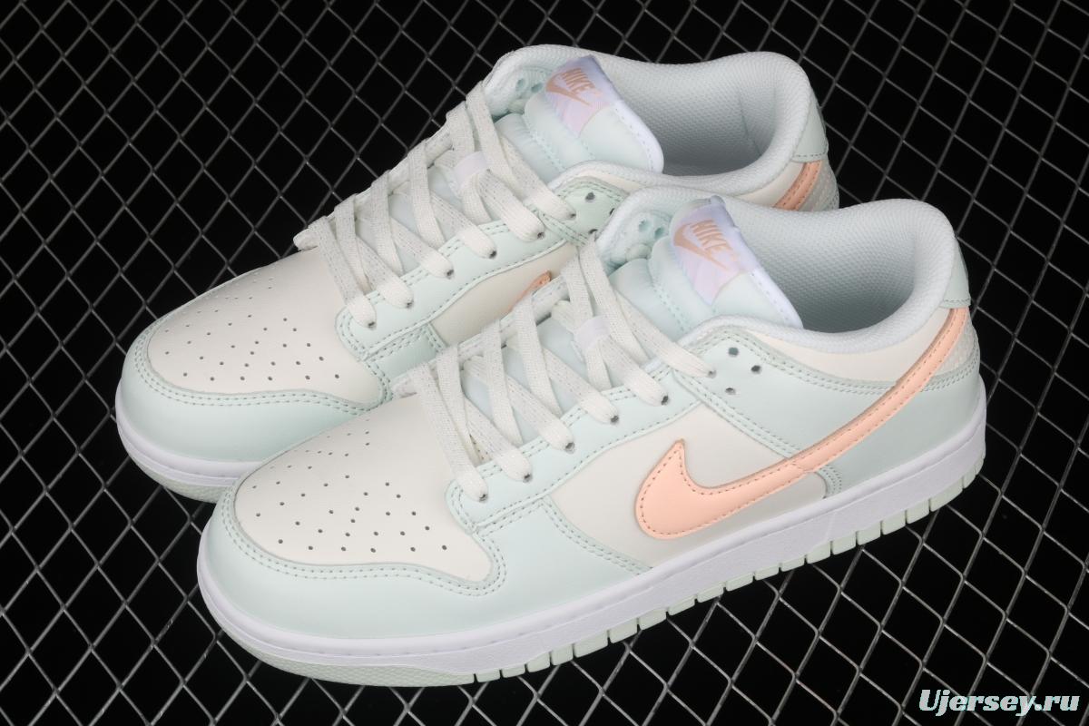 NIKE SB DUNK Low dunk series peppermint green color matching low-side leisure sports skateboard shoes DD1503-104