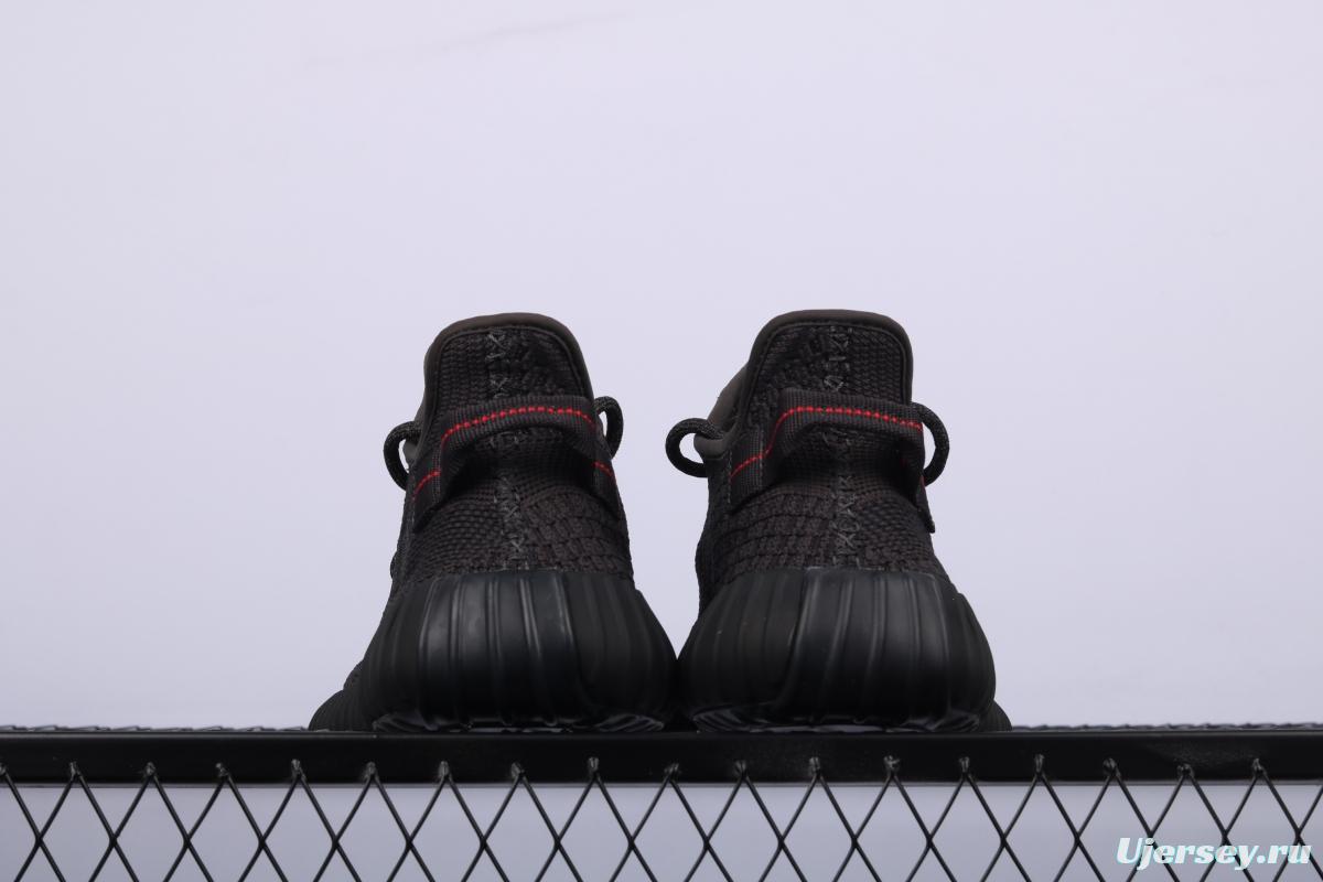 Adidas Yeezy 350 Boost V2 FU9006 Darth Coconut 350 second generation black angel hollowed-out silk color matching