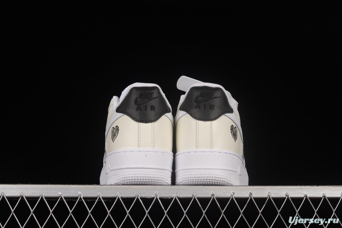 NIKE Air Force 1'07 Low Beige Small Fragrance Low Casual Sneakers DD8959-100