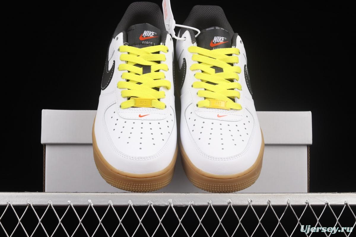 NIKE Air Force 1 Have A Nike Day smiley face low-top casual board shoes DO5854-100