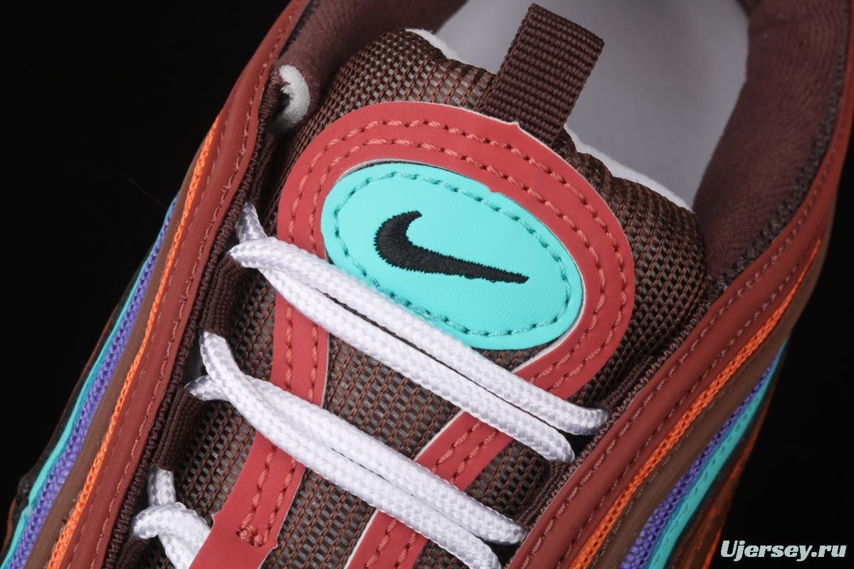 NIKE Air Max 97 melted ice cream color mattress running shoes 921826-101