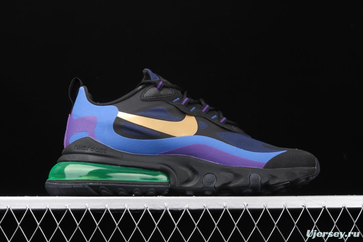 NIKE Air Max 270React new high-frequency mesh function half-palm air cushion cushioning running cloth shoes AO4971-005