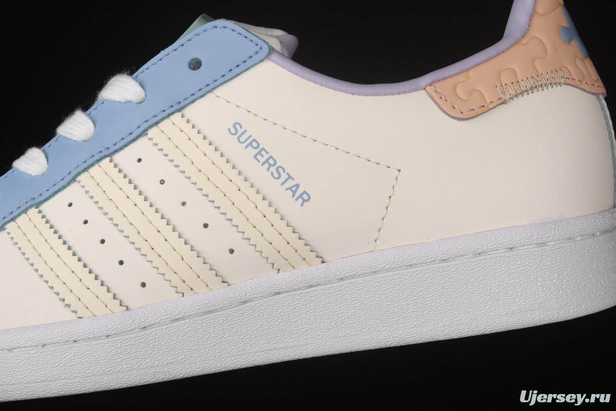Adidas Superstar GZ3413 shell head classic leisure board shoes