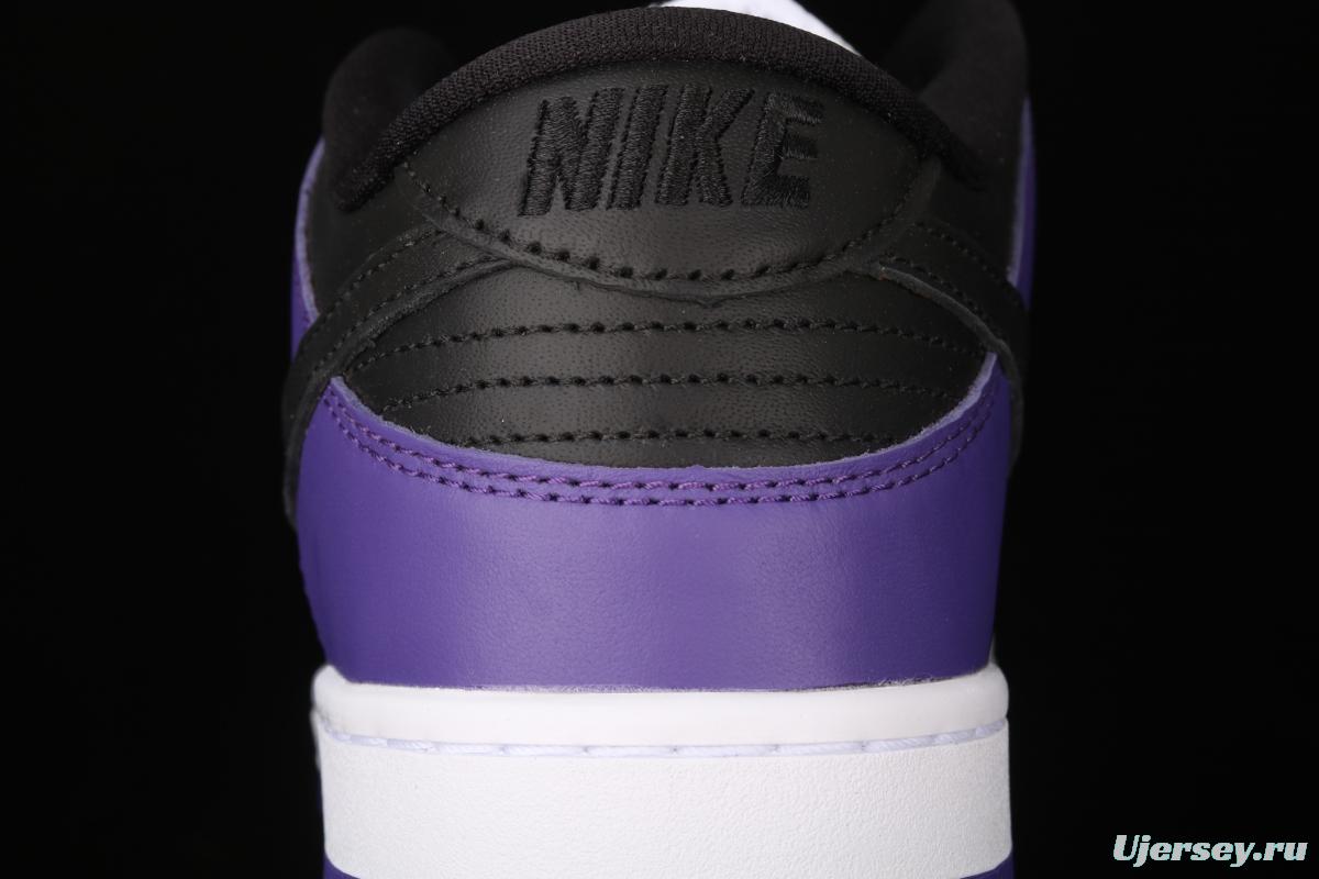 NIKE SB DUNK Low Court Purple black and purple North Carolina low-top leisure sports skateboard shoes BQ6817-500