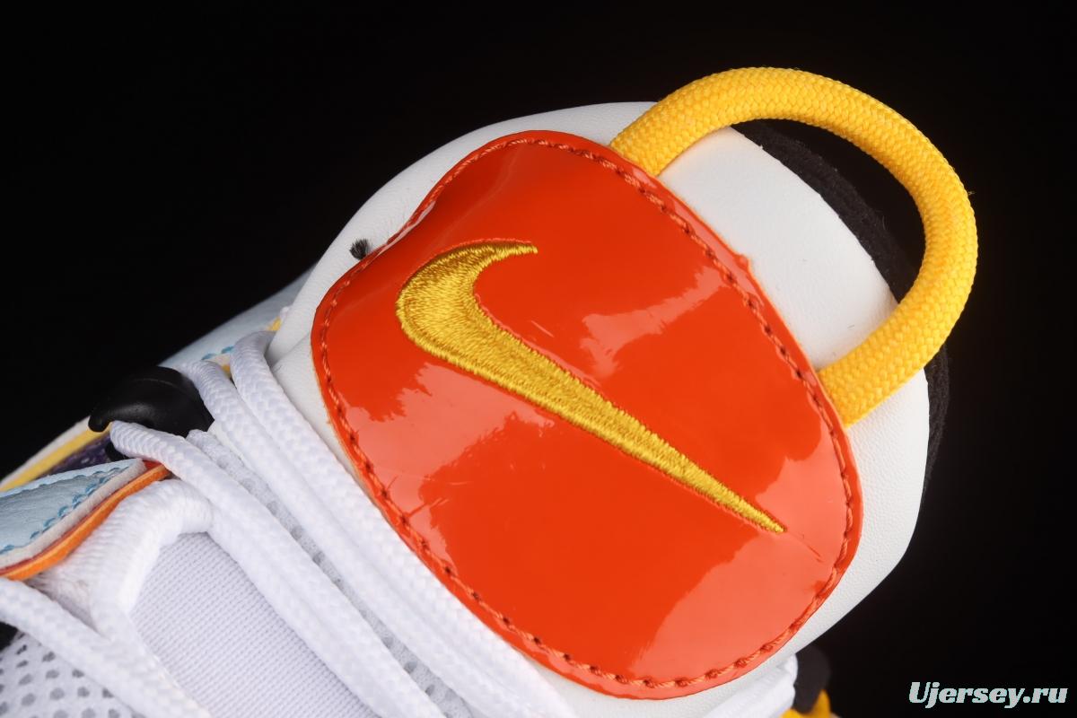 NIKE Air More Uptempo 96 QS Pippen original series classic high street leisure sports basketball shoes DD9223-100