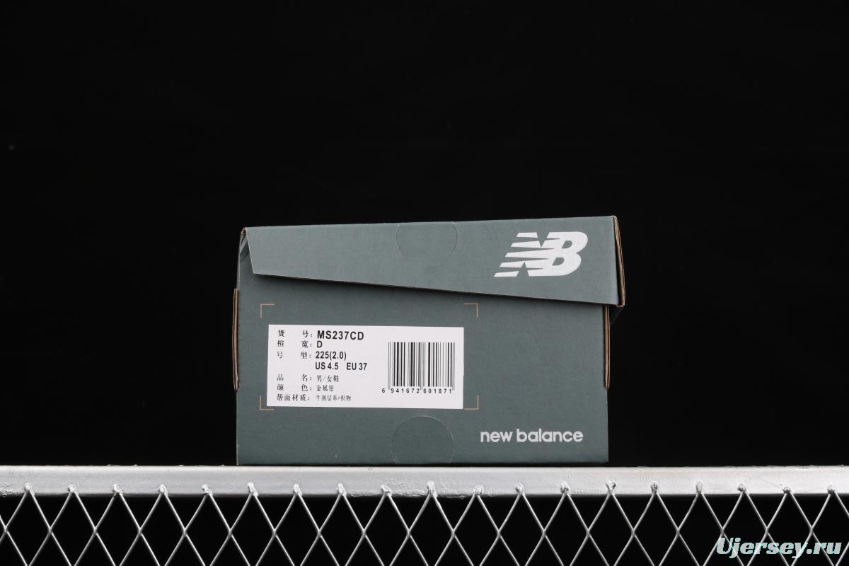 New Balance MS237 series retro leisure sports jogging shoes MS237CD