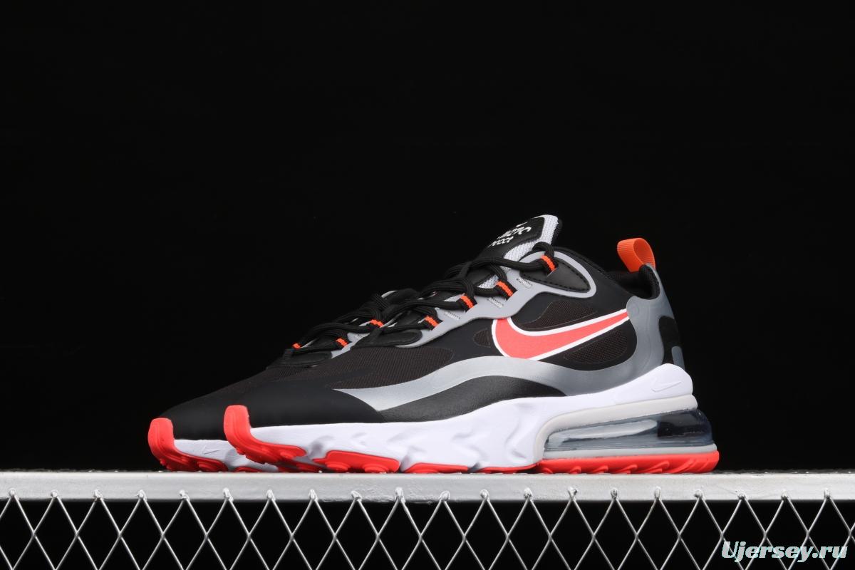 NIKE Air Max 270React new high-frequency mesh hollowing out function half-palm air cushion running shoes CT1646-001