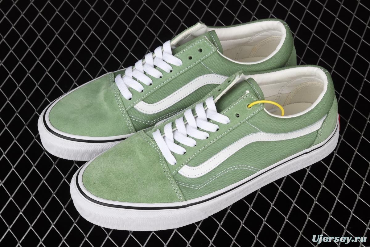 Vans Old Skool grass green low-side vulcanized casual board shoes VN0A3WKT4G6