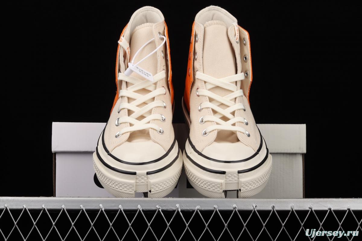 Converse x Feng Chen Wang 2in1 Chuck 70 deconstruct and reshape the joint style high top casual board shoes 169840C